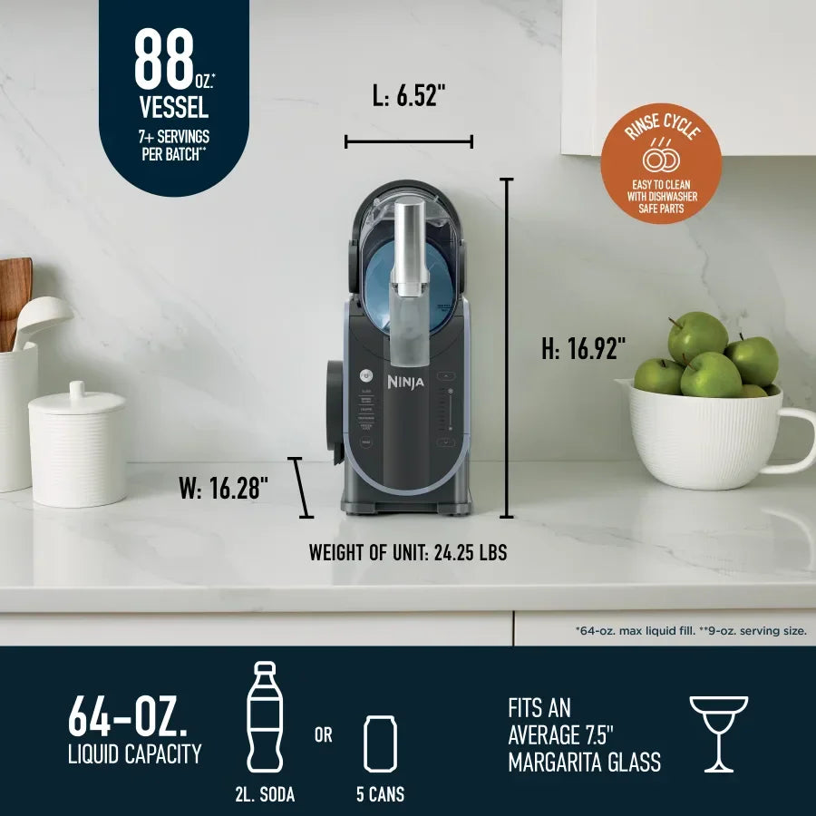 Ninja SLUSHi™ – Máquina Profesional para Preparar Bebidas Heladas